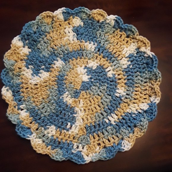 Crochet Bistro Placemats, Bistro Placemats, Placemats, Home Decor, Tableware - Picture 3 of 4